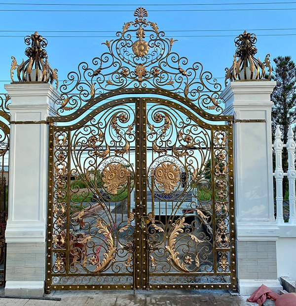 Mẫu Cổng Sắt Mỹ Thuật đẹp Mới Nhất